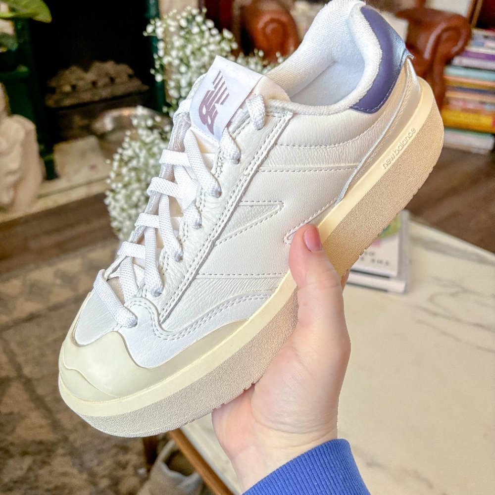 NEW New Balance CT302 White Dark Mercury Lilac Chalk